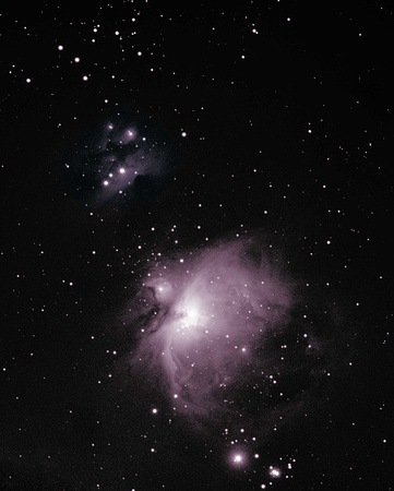 1st Version of M42-M43 Orion Nebula
