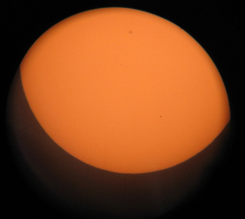 Mercury passes Sun May 9-2016, f/4, 1/125 sec, 2.75 max aperature