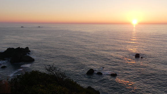 Sunset from Patrick's Point, California, USA