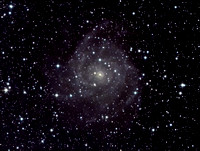 Colour IC 342 The Hidden Galaxy in Camelopardis