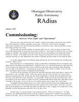 Radius Issue January 2015