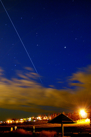 ISS Over Cedar Creek Park