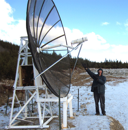 First antenna operating, Nov 11, 2014