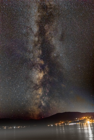 The Milky Way Above Peachland