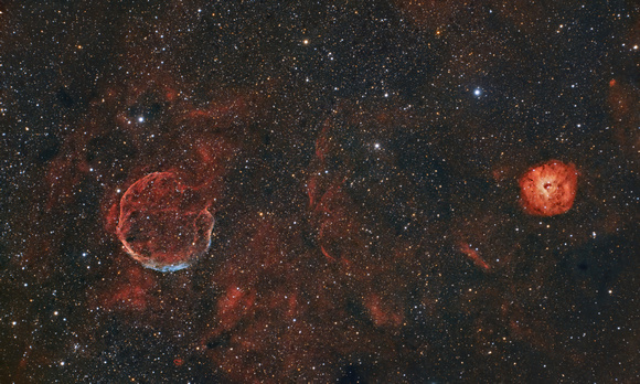 The Medulla Nebula and the Little Rosette