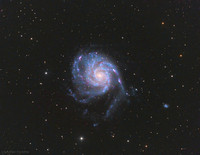 Pinwheel Galaxy and Super Nova SN 2023i