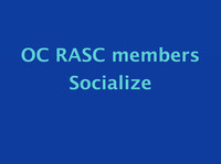 OC RASC Socializes!