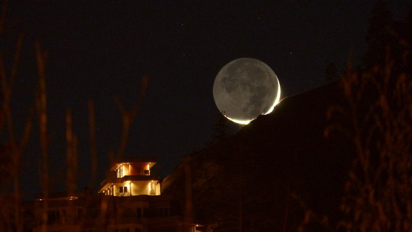 Moonset, March 21, 2015