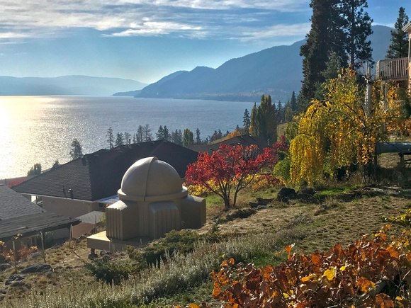Fall colours with Celeste Observatory