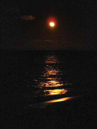 Moonrise sequence in Cuba 2