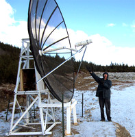 First antenna operating, Nov 11, 2014