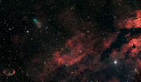 The Sadr Region and Comet 12P Pons-Brooks January 14, 2024