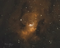 Bubble Nebula closeup