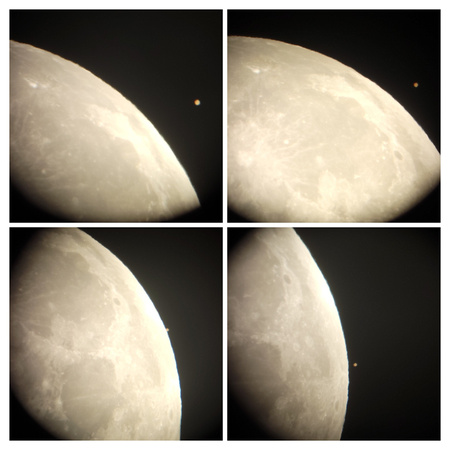 Mars Moon collage