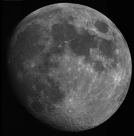 94% Waxing Gibbous Moon