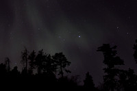 Oct. 10/24 Aurora from Woods Lake