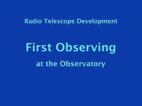 First Observing