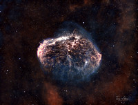 Crescent nebula